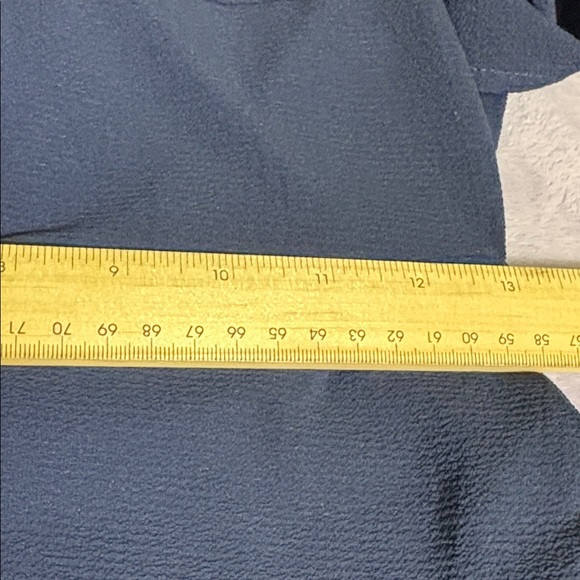 Monteau Deep Blue Textured Top - Picture 10 of 12